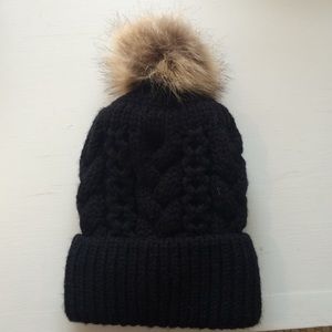 Winter Pom Pom Hat