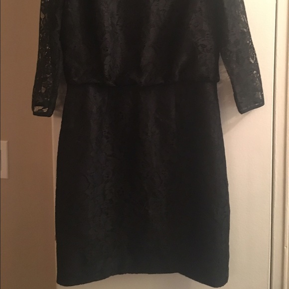 Trina Turk Black Lace Dress Size 10 NWT - Picture 4 of 4