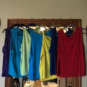 Sleeveless tanks by slinky brand