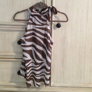 NY and company halter/tie around the nick blouse