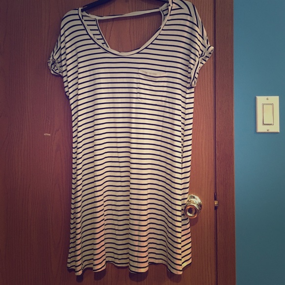 Brand New Aerie Striped Tshirt Dress