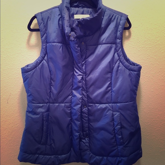 Puffer Vest, New York & Company, L - blue