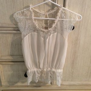 Express lace blouse