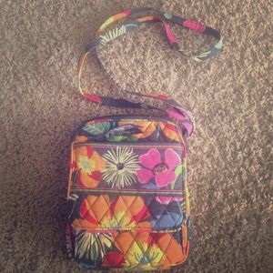 Vera Bradley Jazzy Blooms mini crossbody