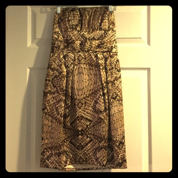 Neiman Marcus strapless dress, size S