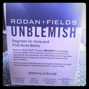 Rodan and Fields UNBLEMISH Regimen