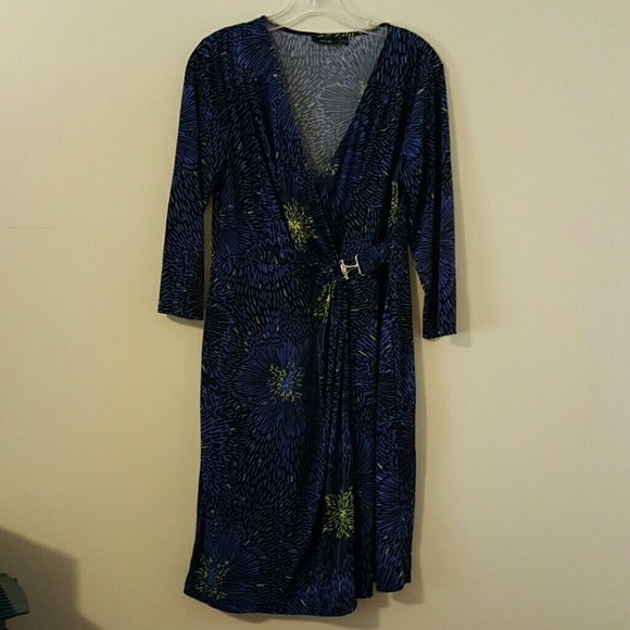 Nwot Apt 9 faux wrap dress