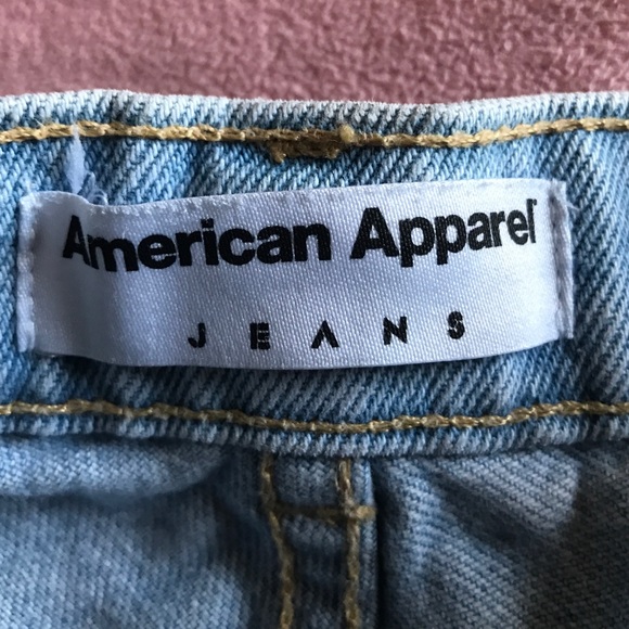 American apparel jean shorts, good condition - Picture 2 of 3