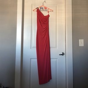 Pink homecoming/prom gown