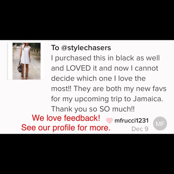 HOST PICK! Boho Sleeveless White Lace Mini Beach - Picture 7 of 8