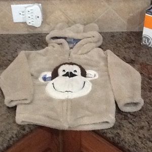 Toddler Boys Fluffy Jacket