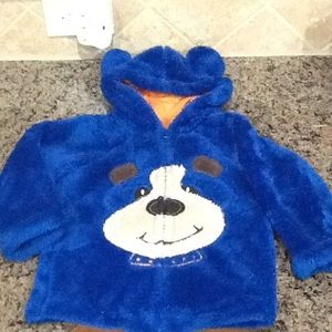 Fluffy Toddler Boys Jacket