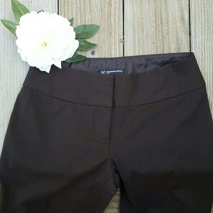 INC  Brown Dress Pants Petite 4