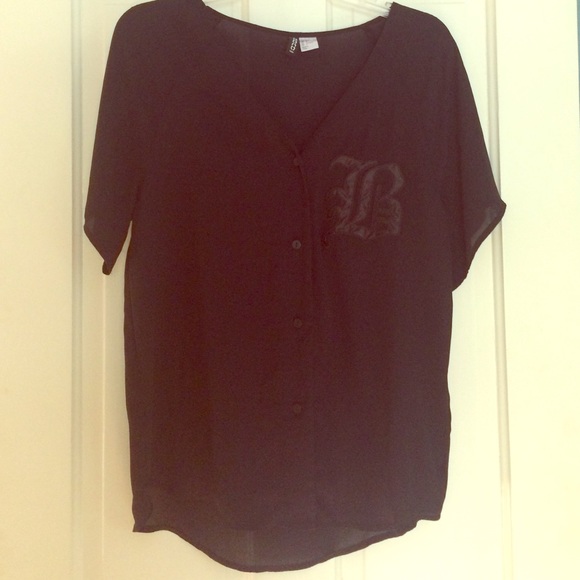 H&M baseball tee