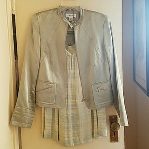 Calvin Klein skirt suit