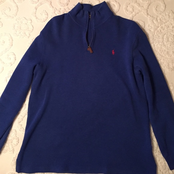 POLO RALPH LAUREN Royal Blue 1/4 Zip