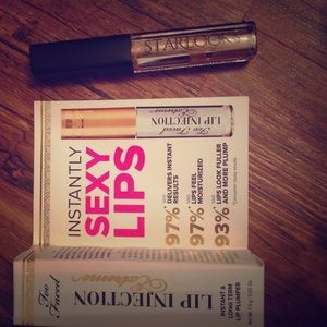Too Faced Lip Injection & Star Looks liquid eye