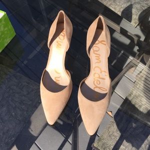 Sam Edelman NIB NEW beige D'orsay heels pumps 8.5