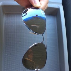 Authentic Small Ray Ban Aviator Sunglasses