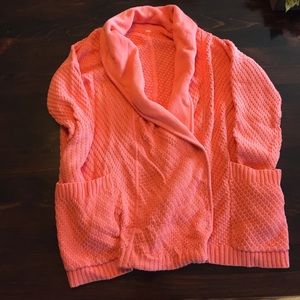 Salmon colored cozy sweater