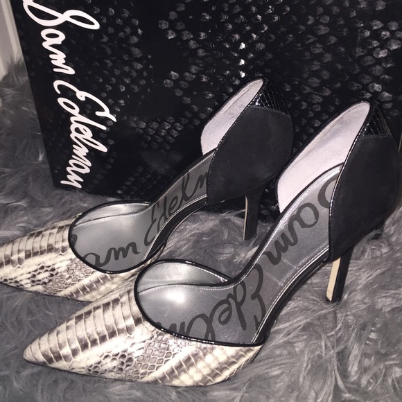 Sam Edelman Snakeskin Pumps