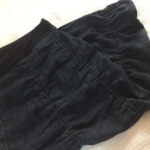 Unique • maxi denim skirt
