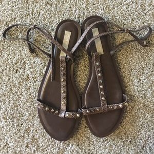 BCBG Studded Sandals Size 8