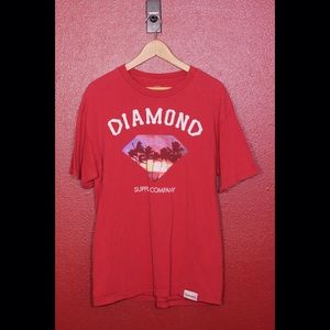 Diamond Supply Co. Sunset Diamond Graphic T-Shirt