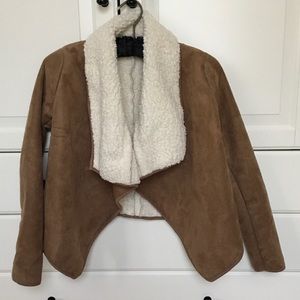 XS Faux shearling coat