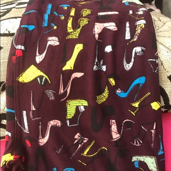 Lularoe OS High Heels Leggings