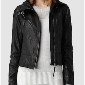 *SOLD* All Saints Belvedere Leather Jacket