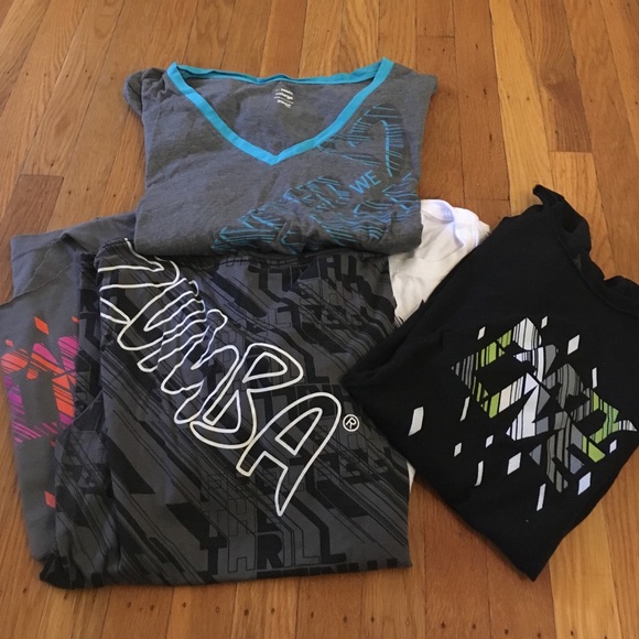 Zumba T-shirt bundle!  Hard to find shirts!