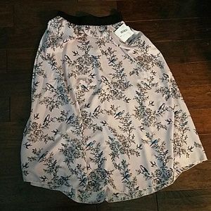 NWT LuLaRoe Bird print Lucy *unicorn print*