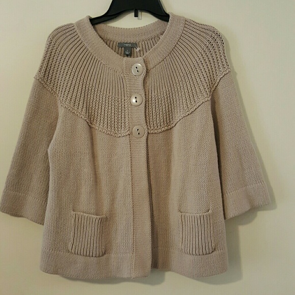 Nwot Apt 9 Taupe sweater