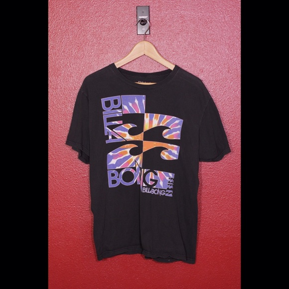Billabong Tie Dye Sun Graphic T-Shirt