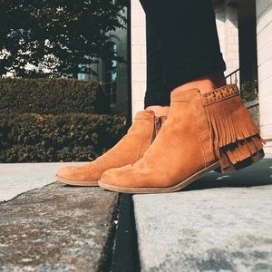 Indian Fringe Booties