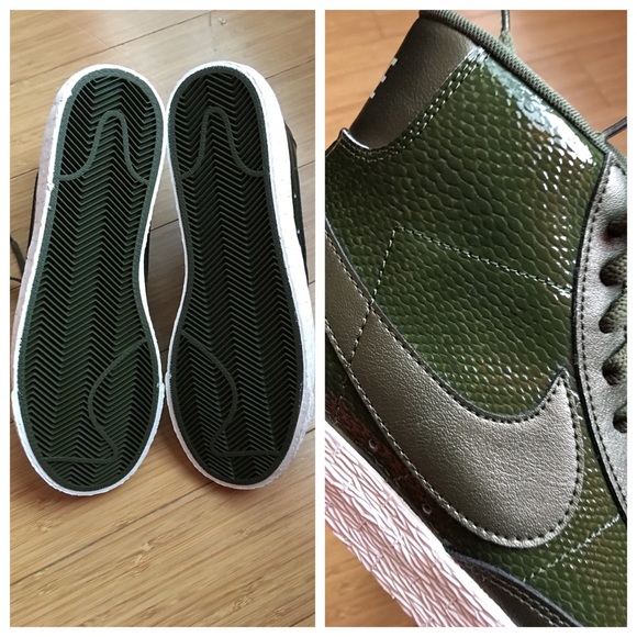 Nike blazer mid premium leather shoes - Picture 3 of 4