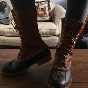 LL Bean Boots hunting duck boots sz 8