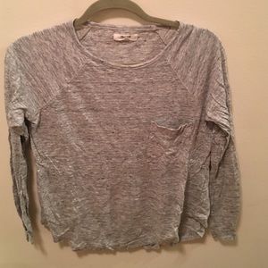 Madewell Linen Long Sleeve Shirt