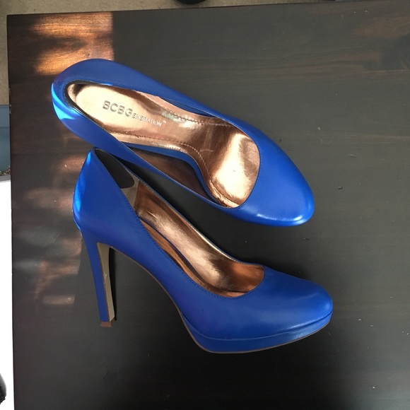 Blue pumps - Picture 3 of 3
