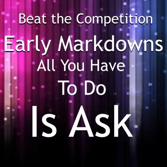 Beat your competition and ask now! Don't miss out!