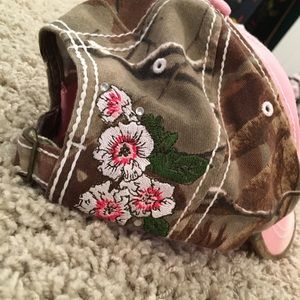 bone collector Accessories - Pink and camo hat bone collector Accessories - Pink and camo hat