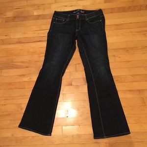 AEO Artist Boot Cut Dark Wash Jeans