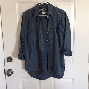 Madewell chambray button up