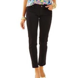 🌟NWOT Lilly Pulitzer Travel Jeans in Black Size:2