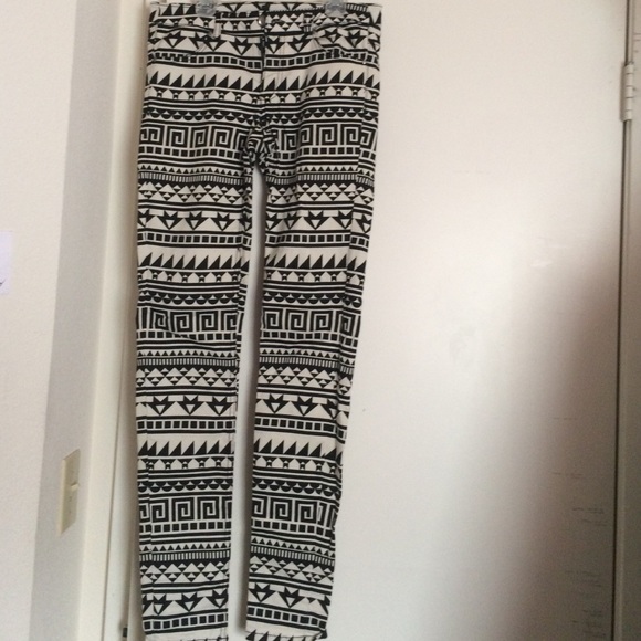 Tribal jeans.