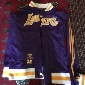Magic Johnson Lakers Adidas Jacket