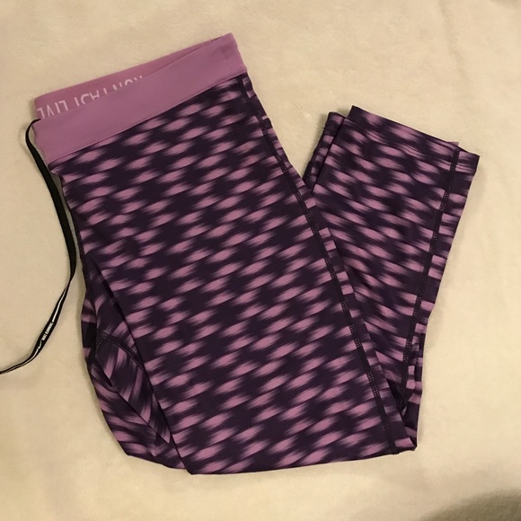 Purple Nike Crops