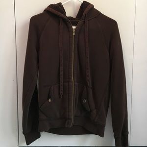 J Crew Sherpa Fleece Sweatshirt