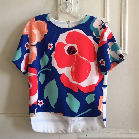 Kate Spade Tops - Never worn Kate Spade floral top